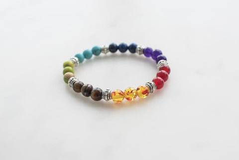 Ça va bien aller Bracelet mala priere, 7 chakras Bracelet meditation, Bracelet Chakras, Intention, Spiritualite, Relaxation, Meditation Comme un ange