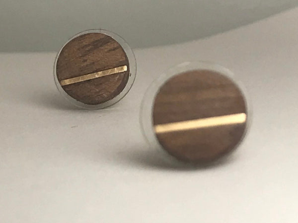 boucles d oreilles,Stud Earrings, Wood Earrings, Stud Earrings, Wood Stud Earrings, Men’s Earrings, Earring for men, Comme un ange