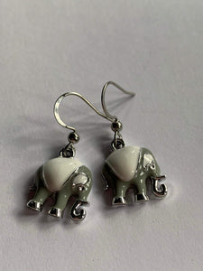 Boucles oreilles éléphant Comme un ange