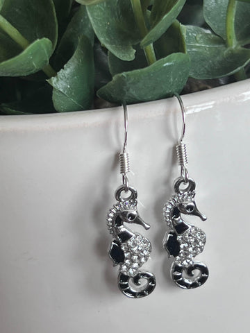 Boucles oreilles hippocampes Comme un ange