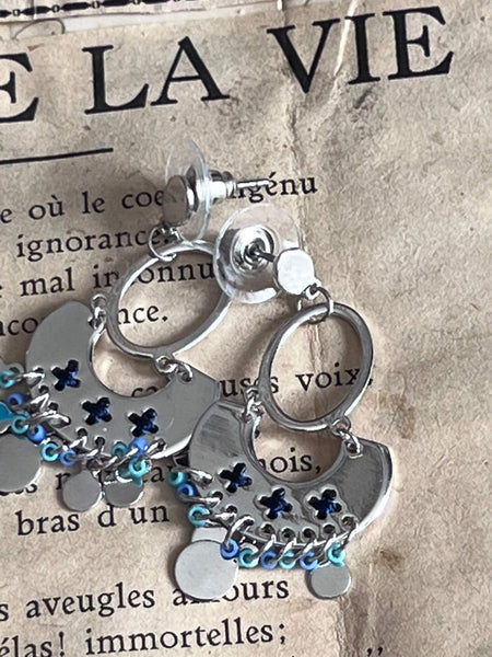 Boucles oreilles originales Comme un ange