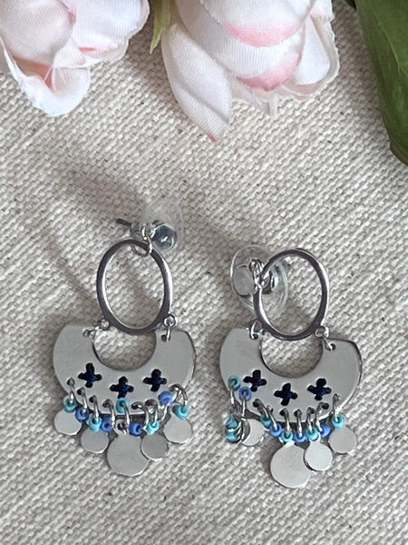 Boucles oreilles originales Comme un ange