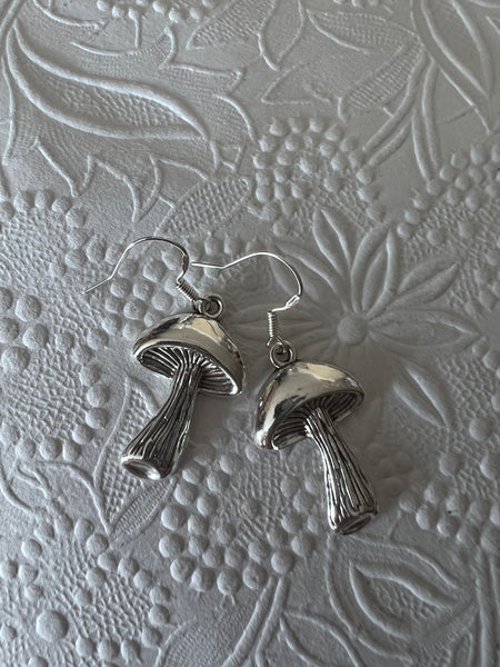 Boucles oreilles champignon - Comme un ange