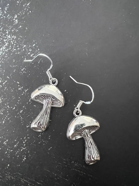 Boucles oreilles champignon - Comme un ange