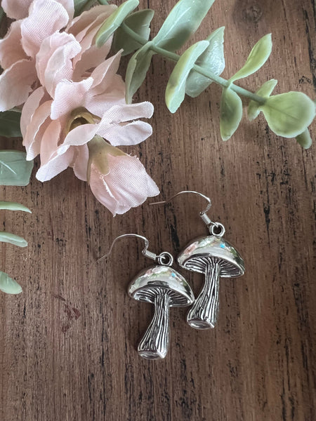 Boucles oreilles champignon - Comme un ange