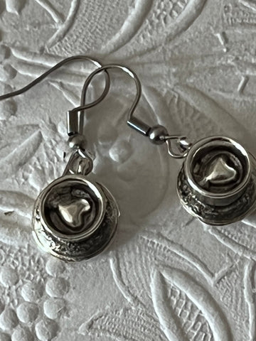 Boucles oreilles tasse de café Comme un ange