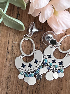 Boucles oreilles originales Comme un ange