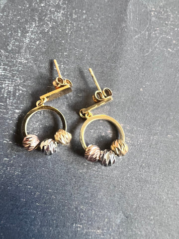 Boucles oreilles stainless Comme un ange