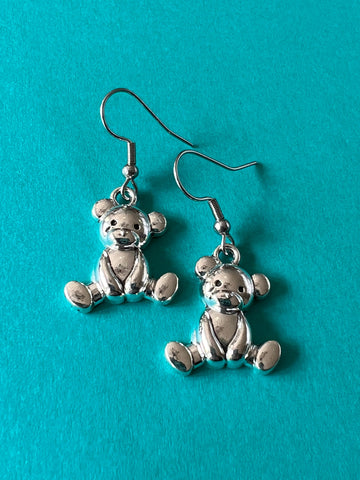 Boucles d’oreilles petit ourson Comme un ange